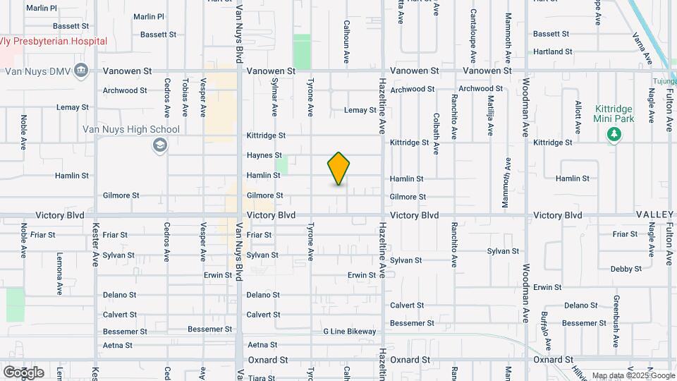 14211 Gilmore St Map and Location Details