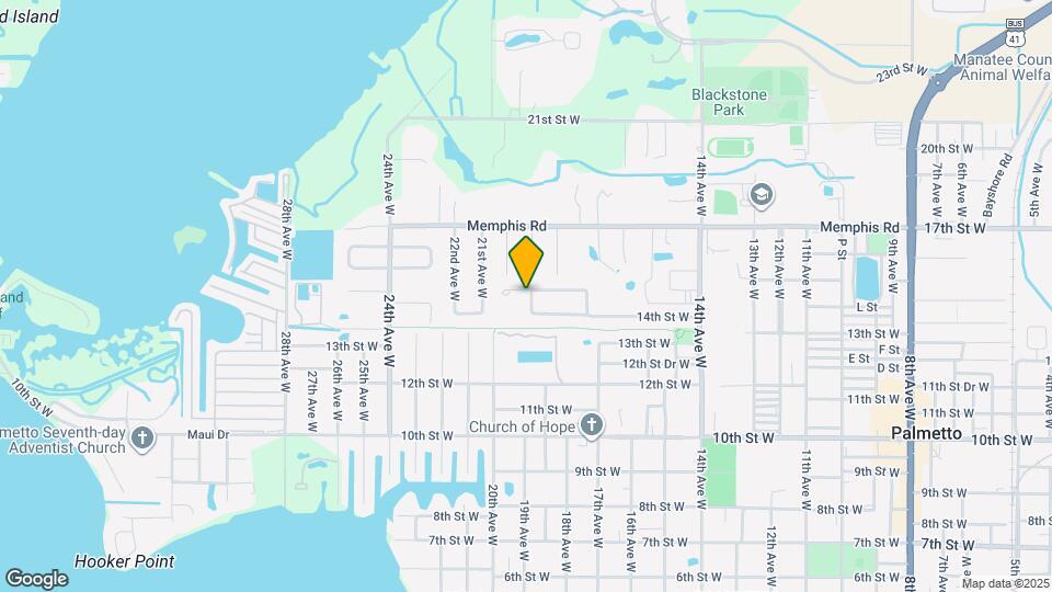 1811 14th St W Map and Location Details