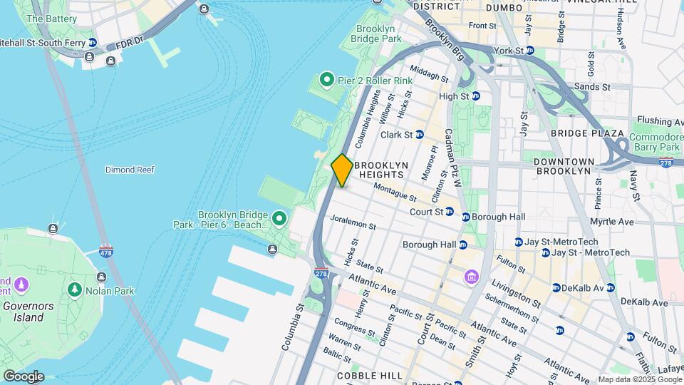 22 Remsen St Mapa y Detalles de la Ubicación