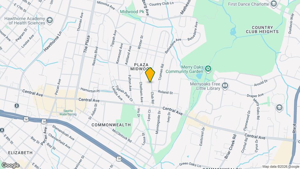 1719 Club Rd, Unit 1719 Mapa y Detalles de la Ubicación