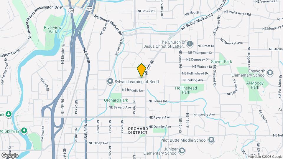 736 NE Vail Ln Map and Location Details