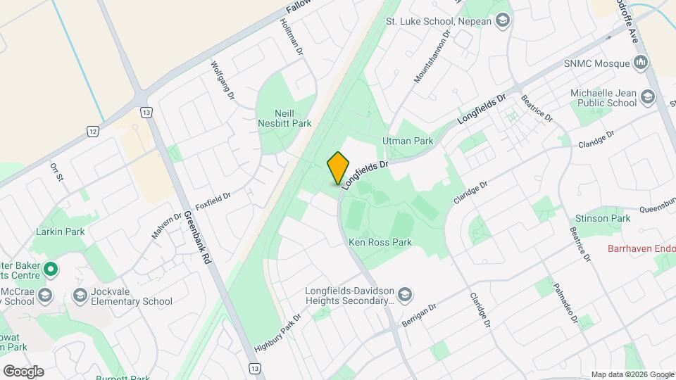 615 Longfields Dr, Unit 312 Map and Location Details