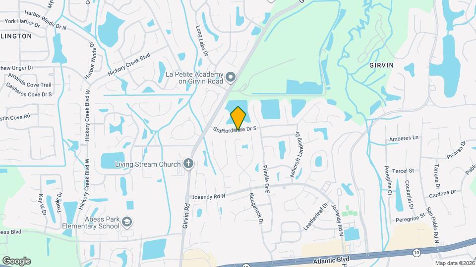 13012 Staffordshire Dr S Map and Location Details