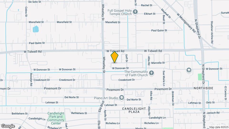 1139 Marcella St Map and Location Details