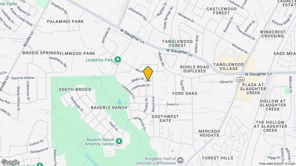 2612 Tinmouth St Map and Location Details