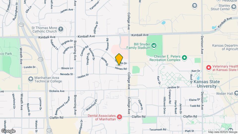 2424 Himes Rd Map and Location Details