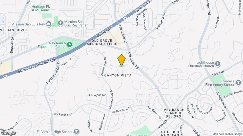 165 Canyon Creek Way Map and Location Details