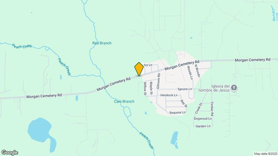 25106 Morgan Cemetery Rd Map and Location Details