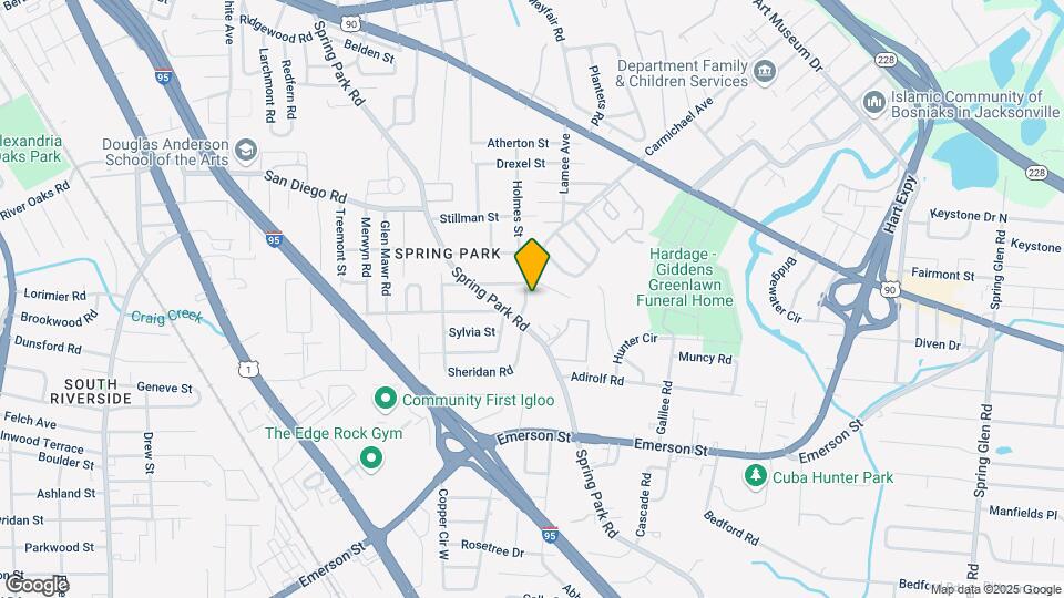 2725 Ripley Ave Map and Location Details