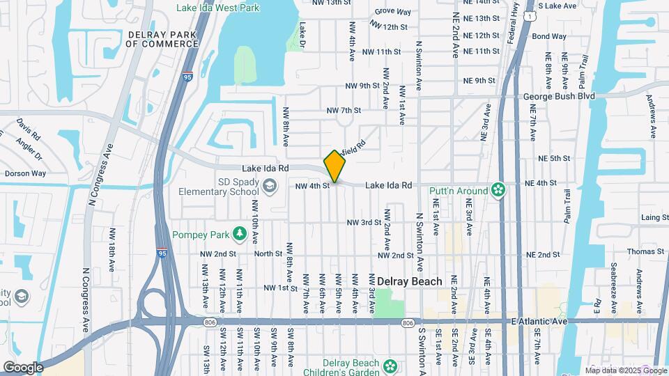 350 NW 5th Ave Map and Location Details