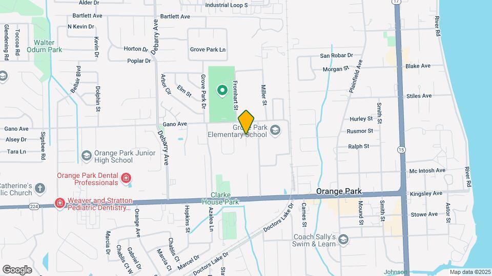1642 Solomon St Map and Location Details