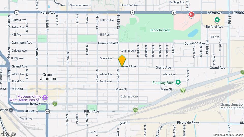 1219 Grand Ave Map and Location Details