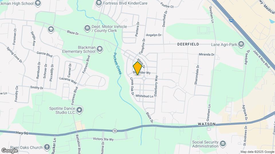 3516 Almar Knot Dr Mapa y Detalles de la Ubicación