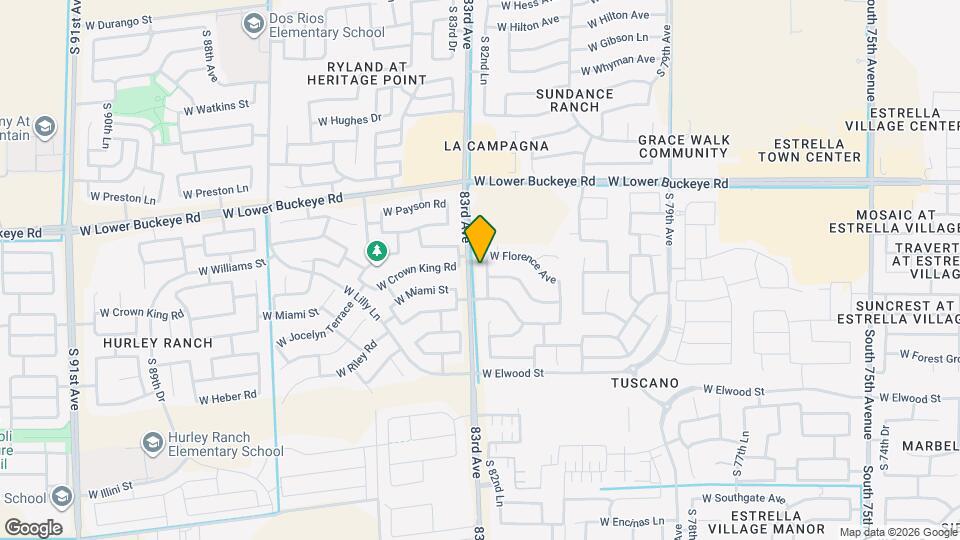 3116 S 82nd Ln Map and Location Details