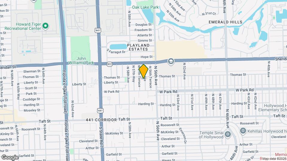 2240 N 57th Ave Map and Location Details