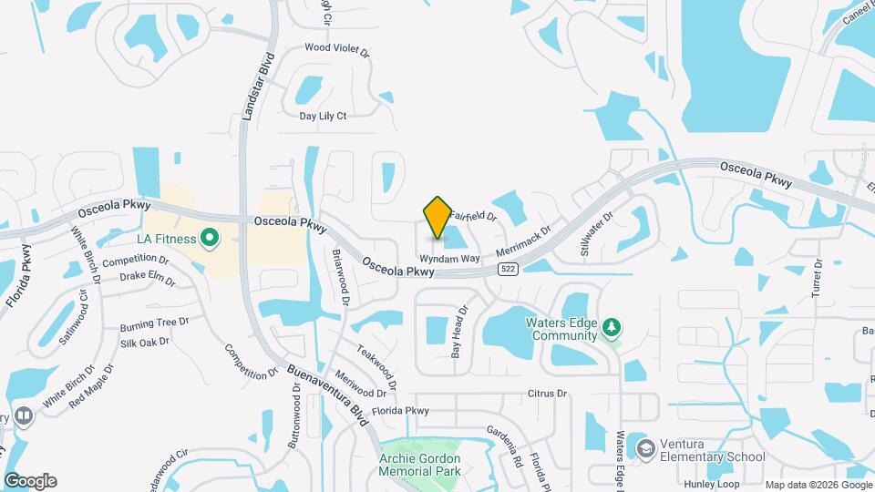 3105 Orchard Pl Map and Location Details