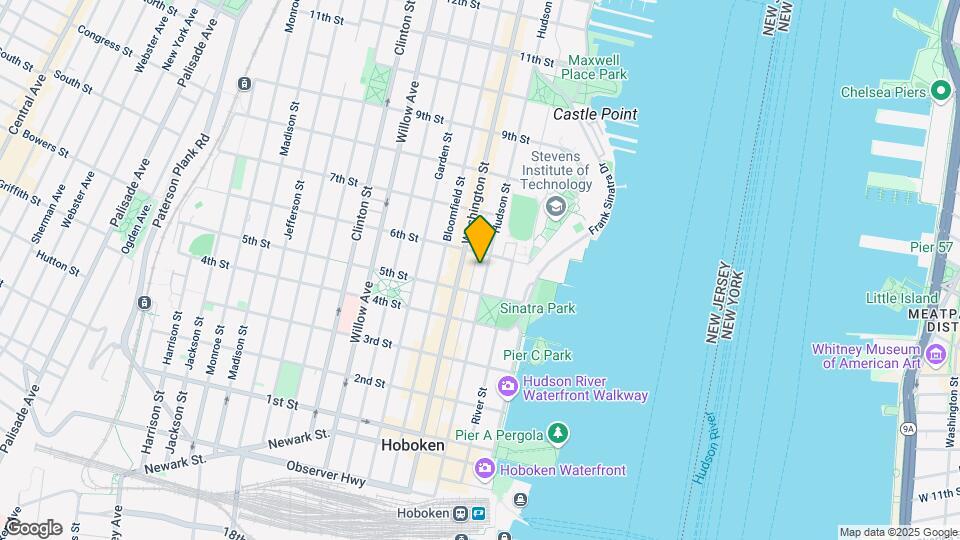 522 Hudson St Map and Location Details