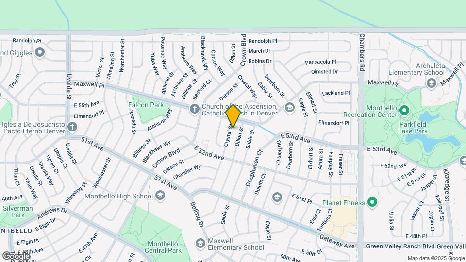 5430 Crystal St Mapa y Detalles de la Ubicación