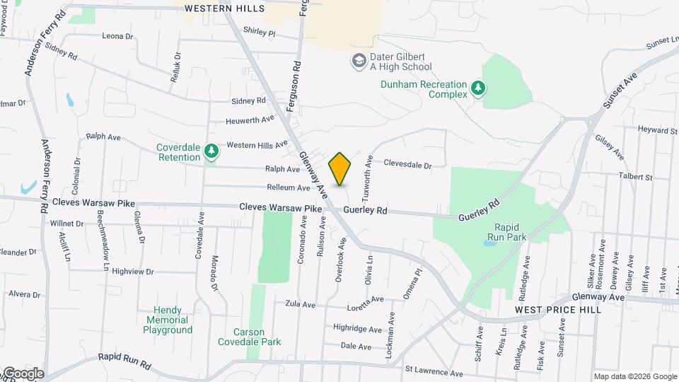 1625 Kellywood Ave Map and Location Details