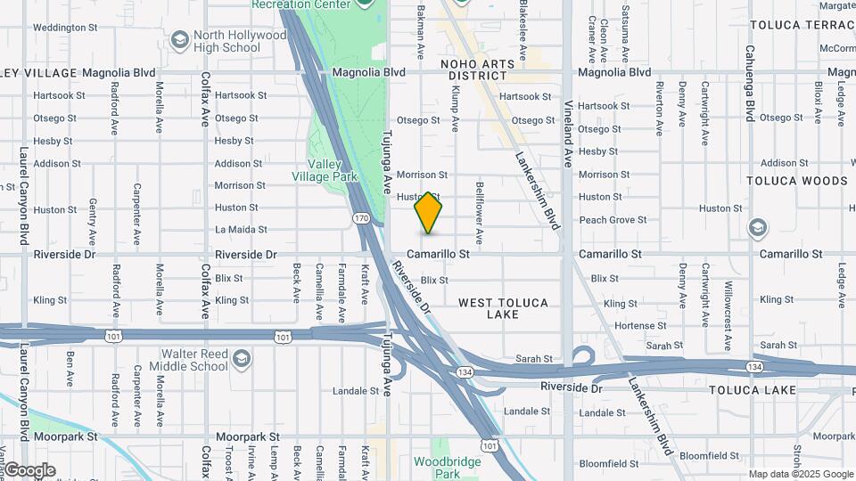 11280 La Maida St Map and Location Details