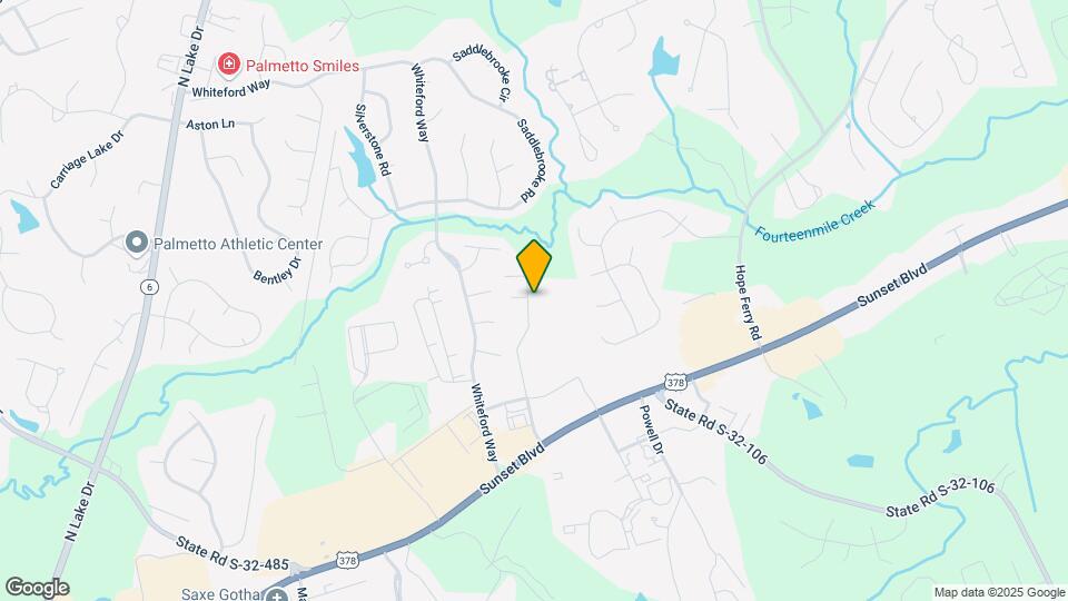 360 Saluda Springs Rd Map and Location Details