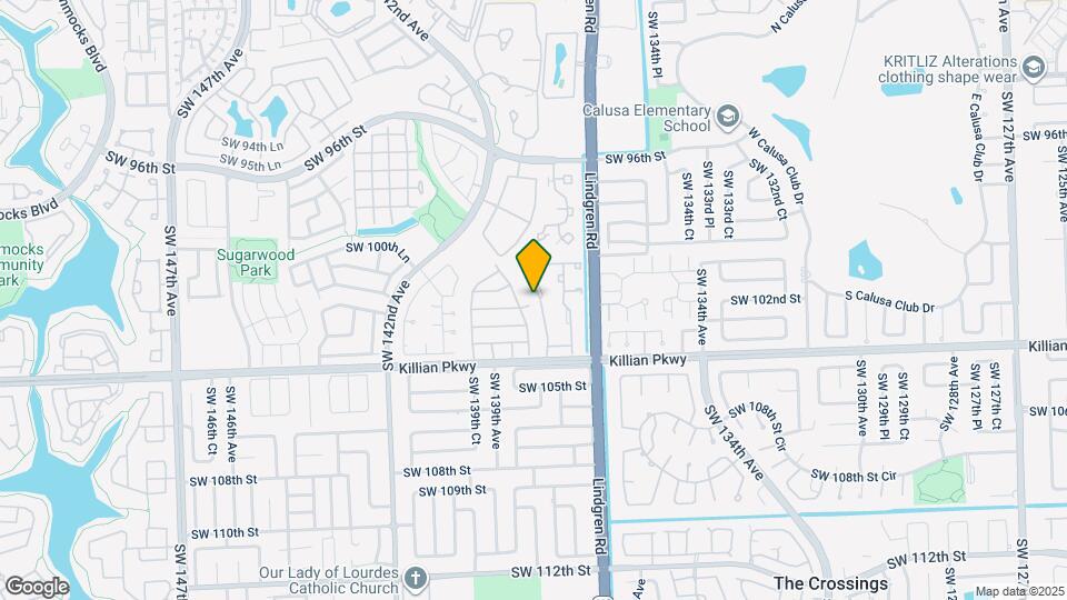 10170 SW 137th Pl Map and Location Details