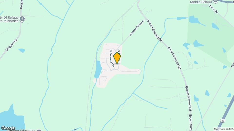 126 E Sourwood Dr Map and Location Details