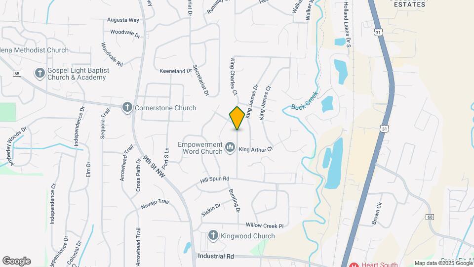 1356 Royalty Dr Map and Location Details