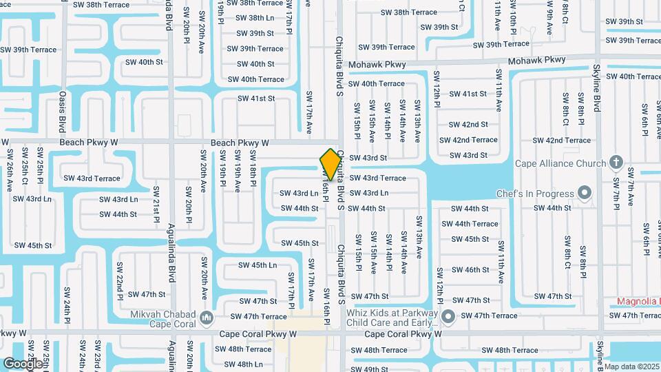 4329 SW 16th Pl Map and Location Details