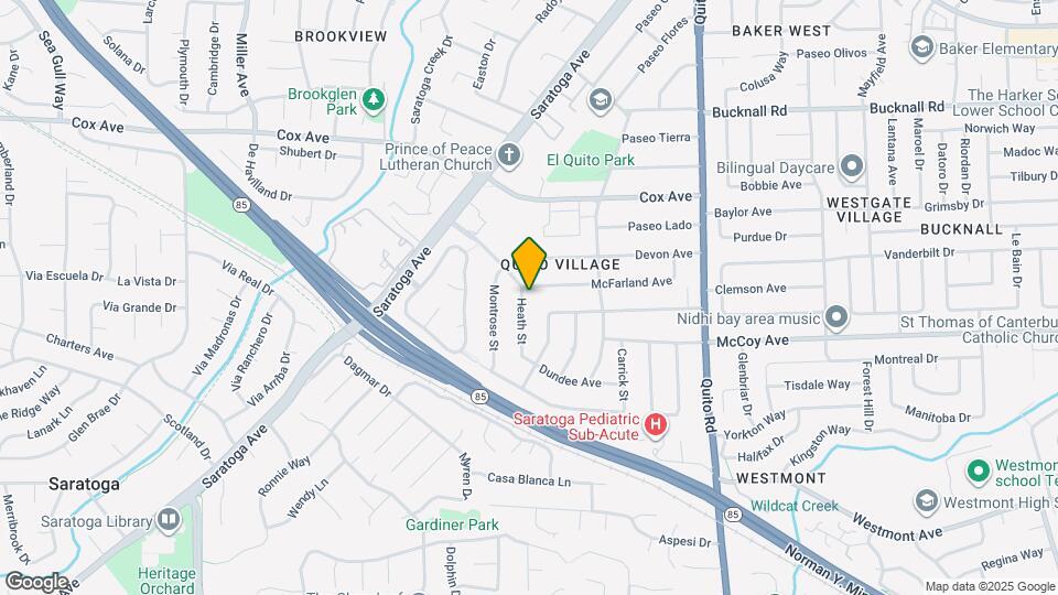 13090 Heath St Map and Location Details