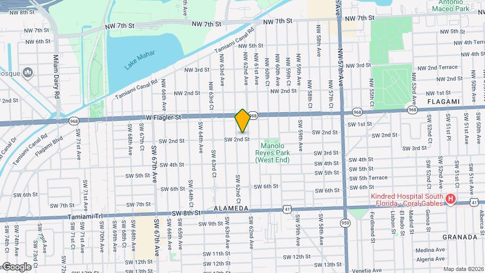 6221 SW 2nd St, Unit 1 Map and Location Details