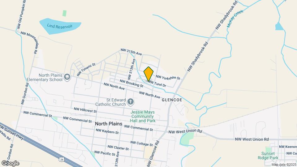 30942 NW Turel Dr Mapa y Detalles de la Ubicación