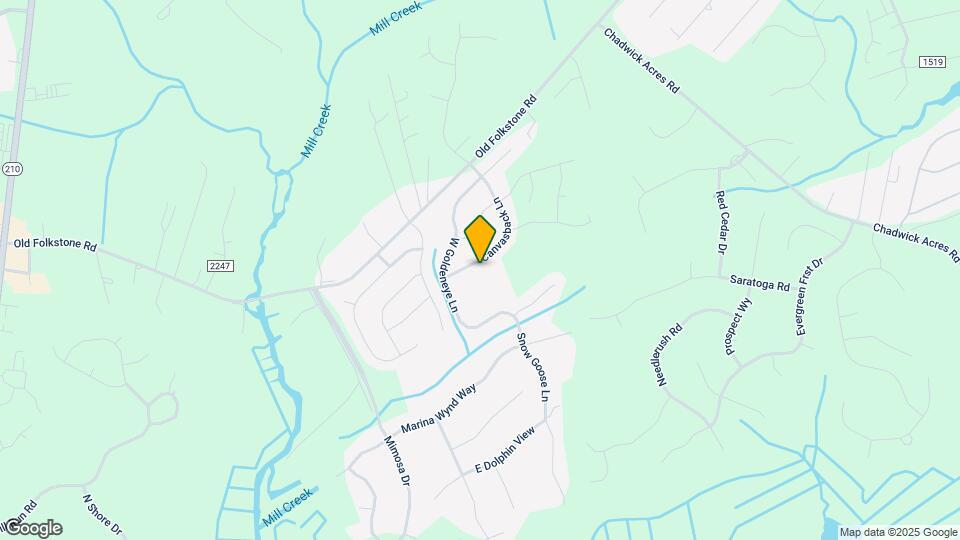 408 Canvasback Ln Map and Location Details