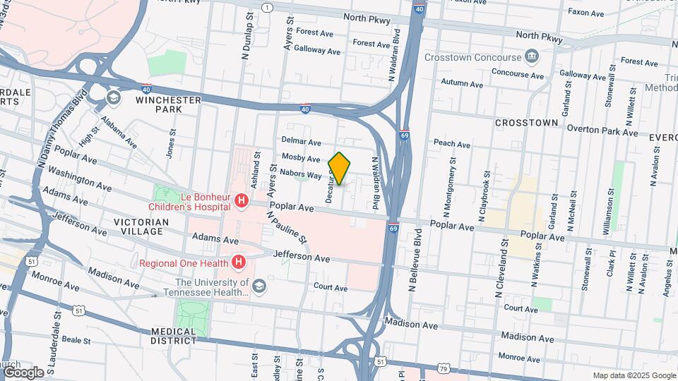 225-231 Cochran St Map and Location Details
