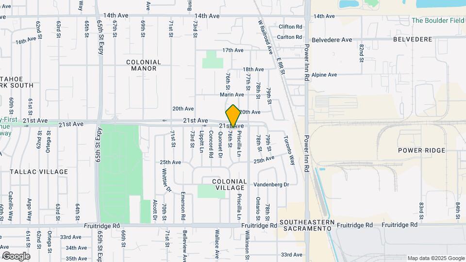 4831 76th St Map and Location Details
