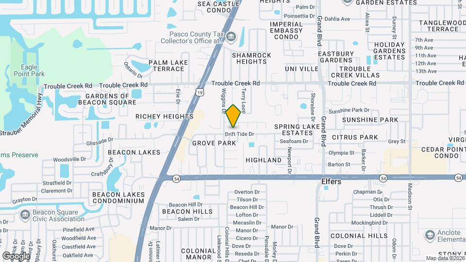 5023 Drift Tide Dr Map and Location Details