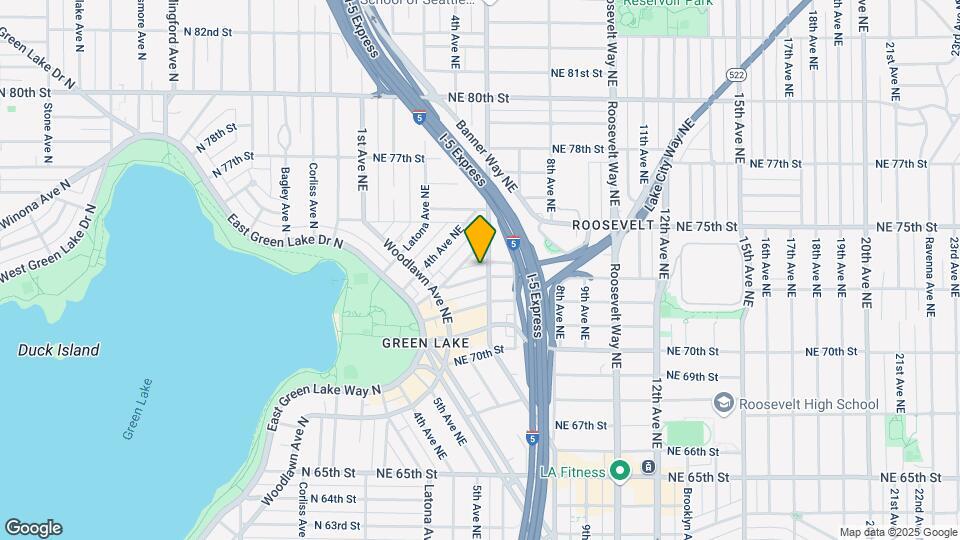 Greenlake Apartments Map and Location Details