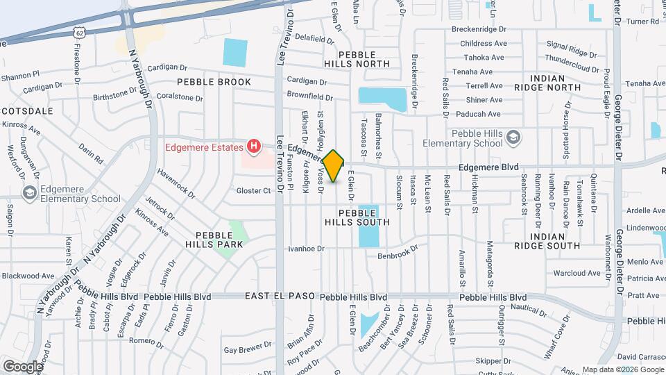 3317 Wayside St Map and Location Details