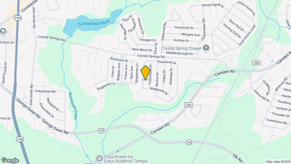 5625 Thackeray Dr Map and Location Details