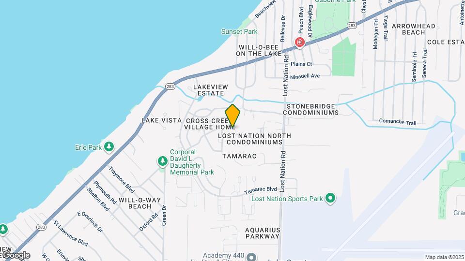 Lost Nation Condominiums Map and Location Details