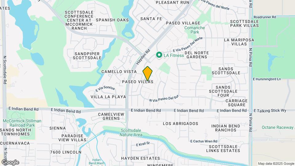 8117 E Vía Sonrisa Mapa y Detalles de la Ubicación