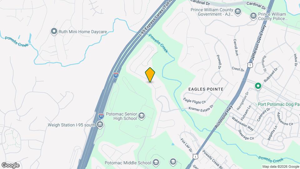 3321 Eagle Ridge Dr Map and Location Details