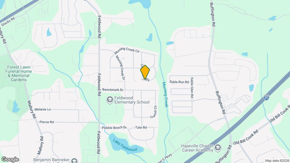 3710 Creekview Cir Map and Location Details