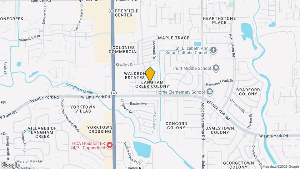 6430 Kentwick Dr Map and Location Details