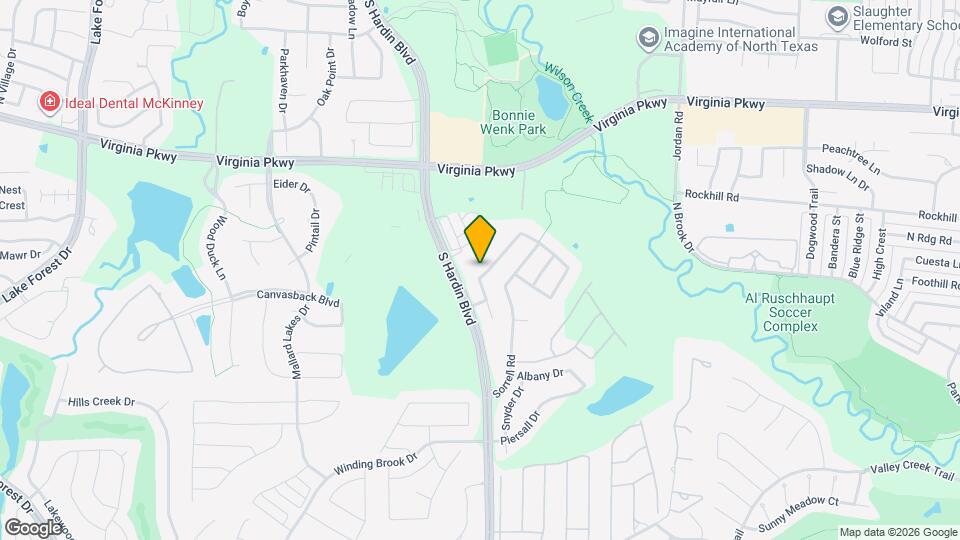 420 Preston Creek Dr Map and Location Details