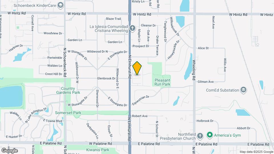 1173 S Forums Ct Map and Location Details