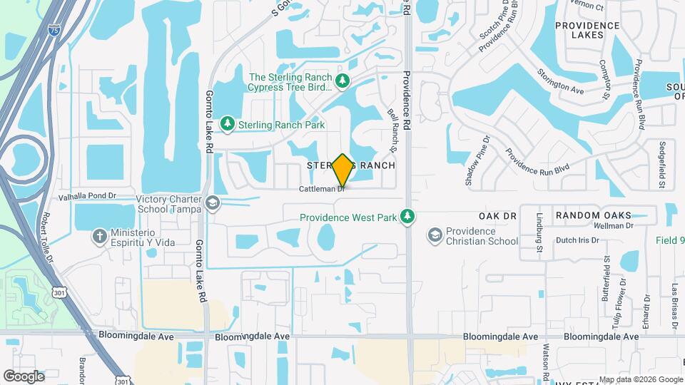 2028 Cattleman Dr Map and Location Details