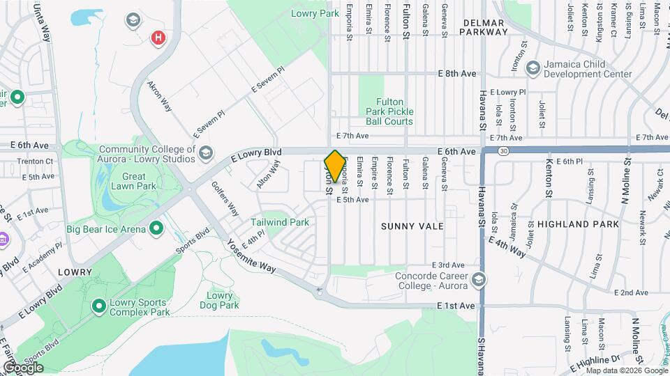 510 Dayton St Map and Location Details