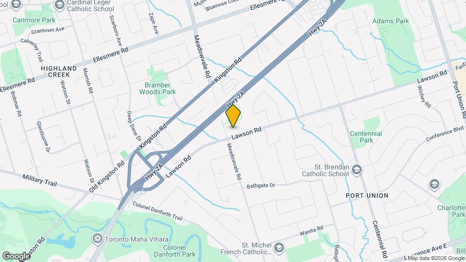 136 Lawson Rd Map and Location Details