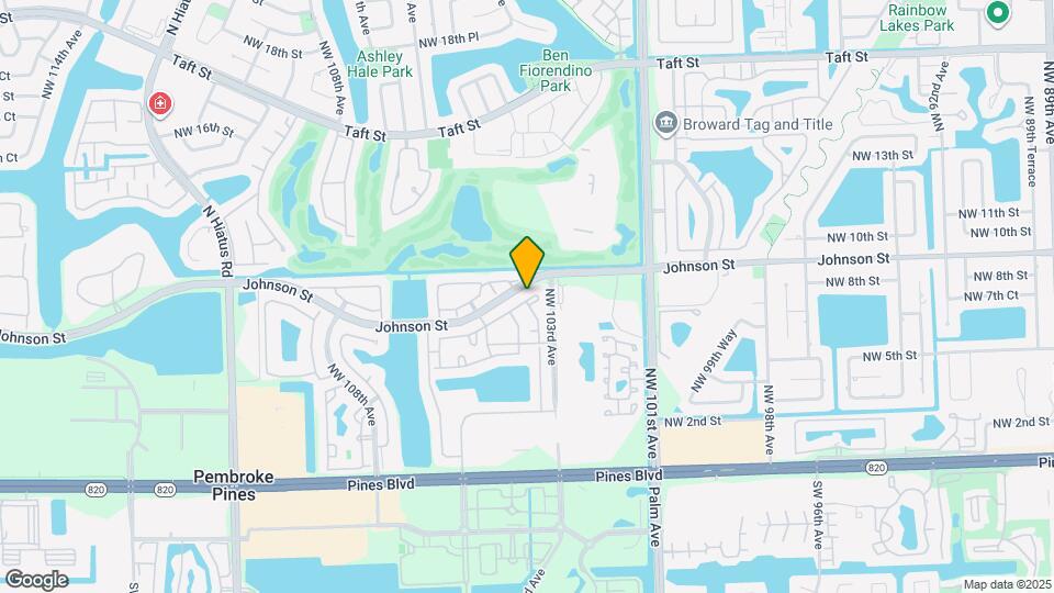 10373 NW 8th St Map and Location Details